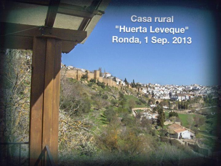 Casa La Muralla Ronda Exterior foto
